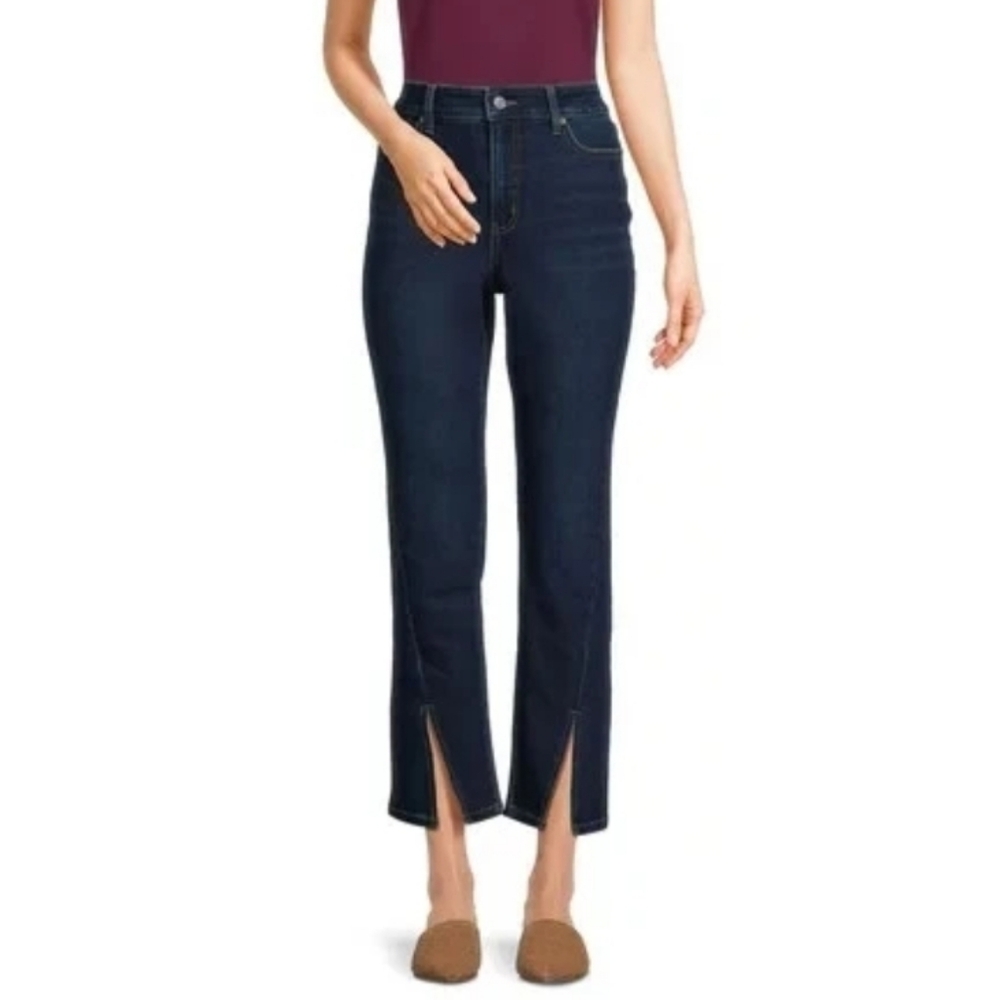 Time & Tru Kick Jeans, Size 10